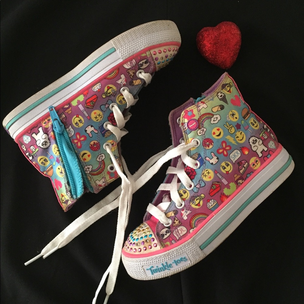 Sketchers high tops with lights